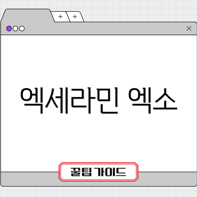 엑세라민 엑소
