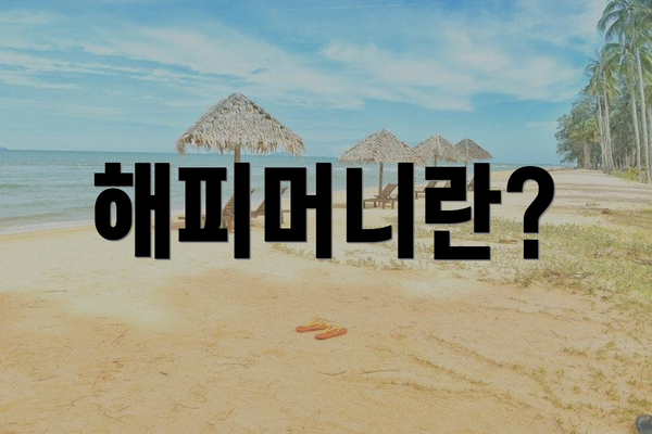 해피머니란?