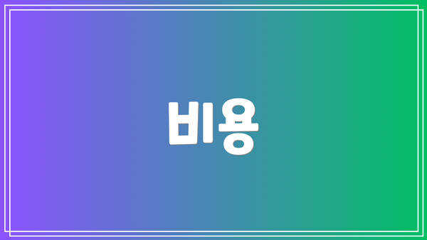 비용