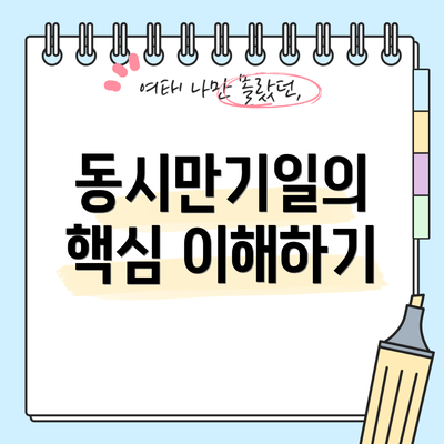 동시만기일의 핵심 이해하기