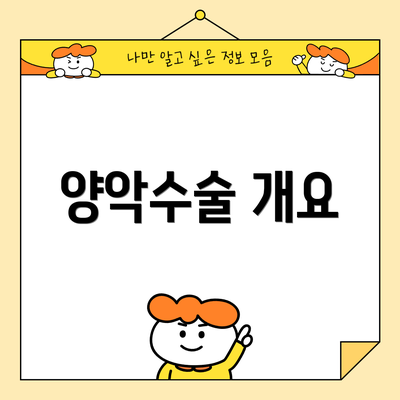 양악수술 개요