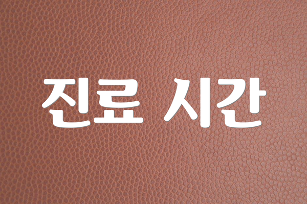 진료 시간