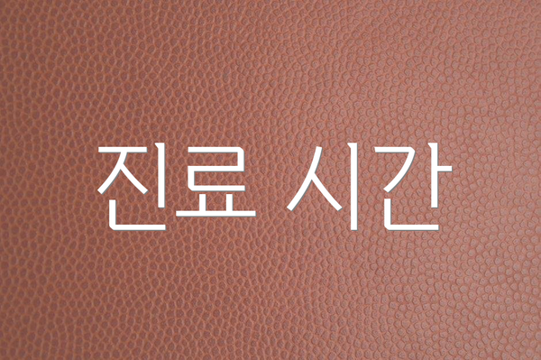 진료 시간