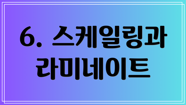 6. 스케일링과 라미네이트