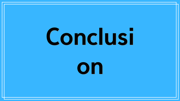 Conclusion
